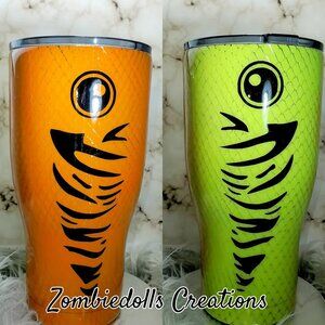 Fishing Lure Tumbler – 30oz Stainless Steel